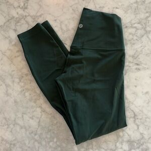 dark green leggings